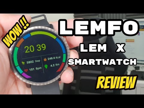 LEMFO LEM X - The Smartwatch with Android 7.1.1 900 mAh 2-inch Screen 4G IP67 Waterproof Full Review