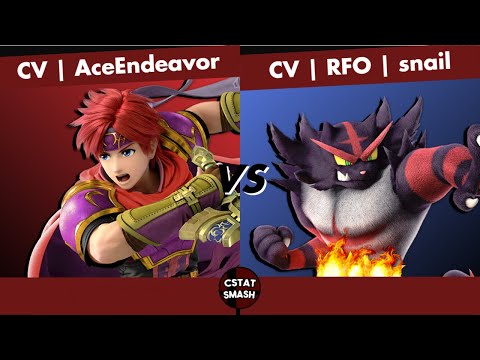 NO CAPS #53 Losers Semis- CV | AceEndeavor (Roy) vs CV | RFO | snail (Incineroar) SSBU Tournament