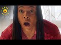 Rachel S Stuck In The Window Hilarious Scene Almost Christmas