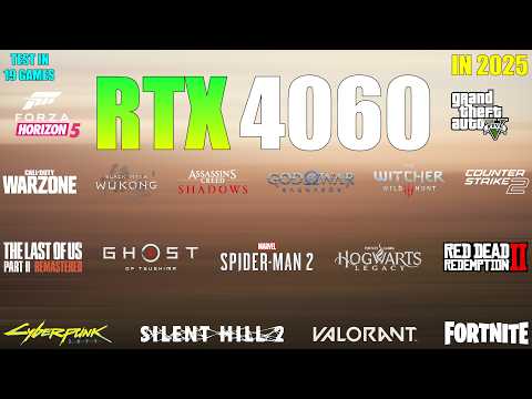 RTX 4060 Laptop - Test in 19 Games - is 8GB of VRAM still Relevant?