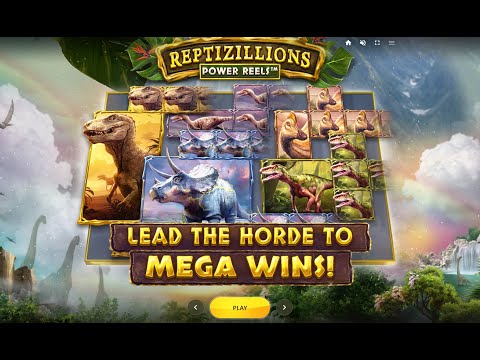 Reptizillions Power Reels gameplay video