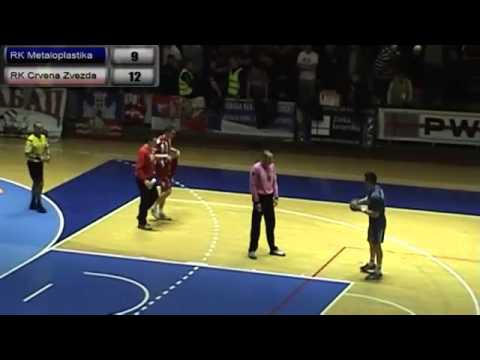 23.04.2014.RK Metaloplastika-RK Crvena Zvezda 1.poluvreme