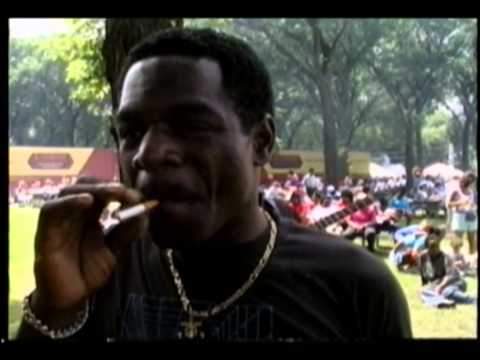 David Lindsey and the Westside Blues Band play Taste of Chicago, 1993