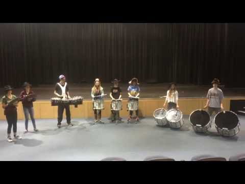 7th-8th grade drumline Earthquake