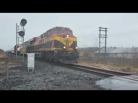 Chased Down! CP 420 - KCS 4794E at Grafton - March 22, 2025