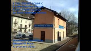 preview picture of video 'Annunci alla Stazione di San Giacomo di Teglio, anche se gli altoparlanti non funzionano'