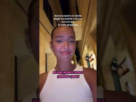 DOLMALISA VOLEVA PASSARE L’ESTATE SINGLE MA SI E' FIDANZATA#tiktok #perte #ilrosso #neiperte #webboh