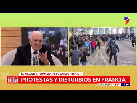 Carlos Ruckauf: Francia bajo tensión y alerta global  - Las Mañanas con Andino