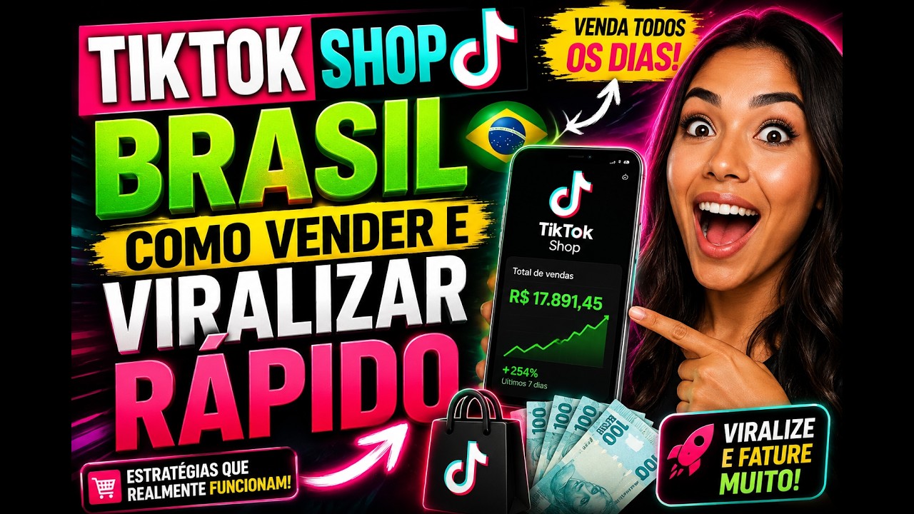 Tiktok Shop Brasil: Como vender e viralizar rápido no tiktok shop brasil 