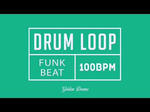 Funk Drum Loop 100BPM