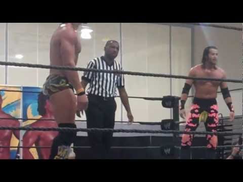 FCW WWE NXT Champ Seth Rollins, Trent Barreta, Leo Kruger
