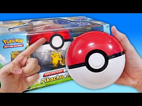 I OPEN THE BIG POKE BALL SURPRISE! *GIANT* - Pokemon TCG Poké Ball Collection Pikachu and Eevee!