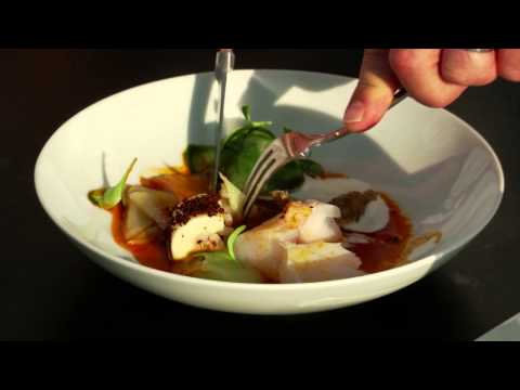 Sebastian Thureson presenterar sin rätt. Årets Kock 2014: Semifinal #2 - Växjö