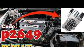 Fault code P2646: Rocker arm actuator system performance “A”/Coincé (Bank 1) - Auto 24 sheets