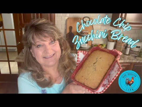 The Best Chocolate Chip Zucchini Bread...From Garden to Table
