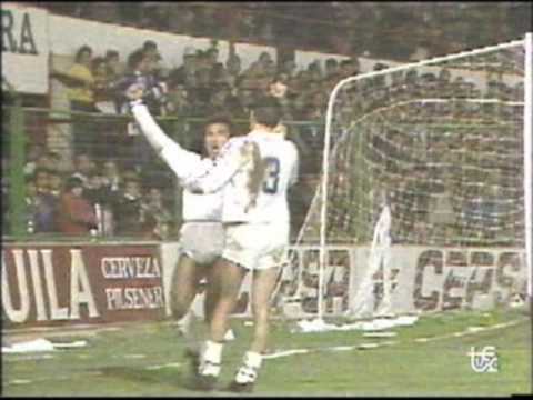 CD Logroñés 1 Real Madrid 5 (League 89-90)
