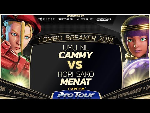 UYU NL (Cammy) vs Hori Sako (Menat) - Combo Breaker 2018 - Top 96 - CPT 2018