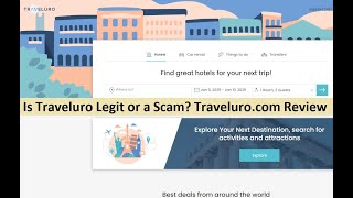 Is Traveluro Legit or a Scam Traveluro com Review
