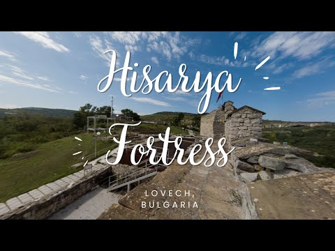 360 VR Walk-through the Hisarya Fortress in Lovech, Bulgaria