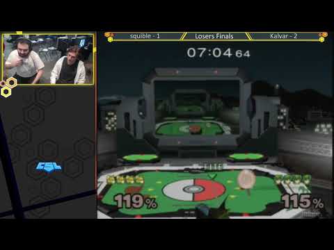 Mass Madness 26 SSBM - squible (Fox) vs. Kalvar (Marth) - Melee LF