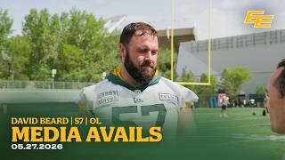 Offensive Progress Year-Over-Year | OL David Beard | 2026 Training Camp | 05.27.26