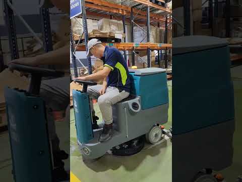 Lentech LT56 Ride On Floor Scrubber  - Warehouse, Shopping Malls Hotels, Condos, Offices Cleaning