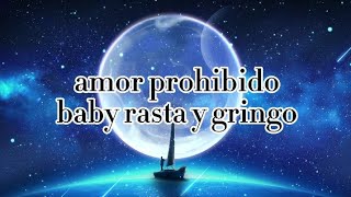 Amor Prohibido Baby Rasta y Gringo (Letras/Lyrics)