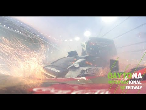 Watch in-car views of drivers in the 'Big One'