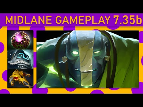 ⭐Earth Spirit 15+ Kills! Mid Gameplay 7.35b - Dota 2 Top MMR