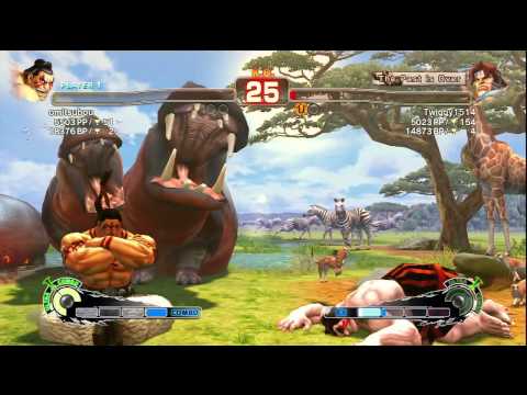 SSF4 AE: omitsubou (E. Honda) vs Twiggy1514 (T. Hawk)