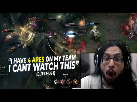 why are there 10 chimpanzees in bot lane