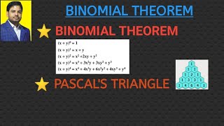 Download the video "Binomial Theorem||Introduction to binomial theorem||Pascal's Triangle|Properties of binomial theorem"