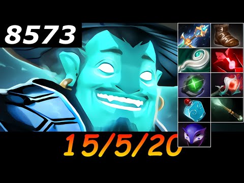 Dota 2 Storm Spirit 8573 MMR 15/5/20 (Kills/Deaths/Assists) Ranked Full Gameplay