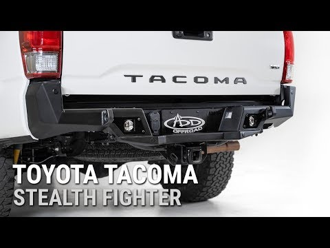 Toyota Tacoma Stealth Fighter Rear Bumper