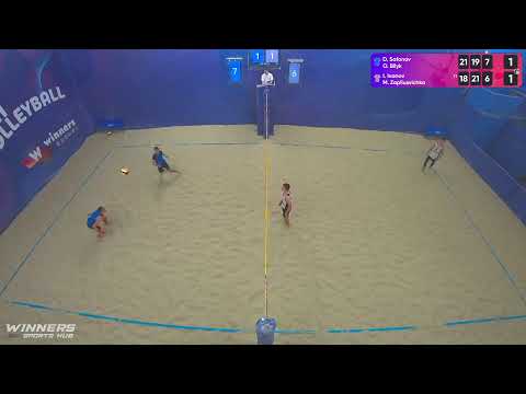 01:05 D. Safonov / O. Bilyk - I. Ivanov / M. Zapliusvichka 21.09.2022 | Winners Beach Volleyball