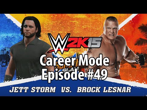 WWE 2K15 My Career - Episode 49: SummerSlam - Storm vs Lesnar
