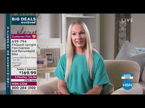 FitQuest Upright Flex Express und Liegerad mit Re...