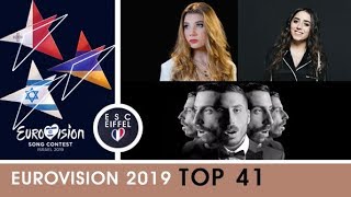 EUROVISION 2019 | TOP 41 ALL SONGS