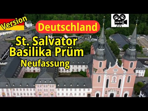 #48DE Bestaunen Sie die Schönheit und Geschichte der Basilika in Prüm in der deutschen Eifel