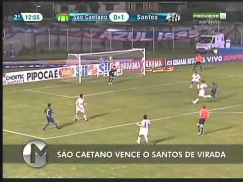 São Caetano 2 x 1 Santos - narração Fernando Camargo