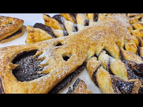 Nutella Stuffed Halloween Pastries