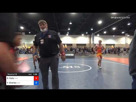 138 Kg Prelims - Brandon Cody, Seminole County Wrestling Club Vs Yannis Charles, South Carolina 44