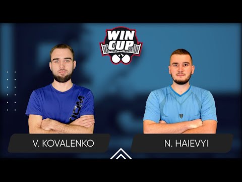 15:30 Viacheslav Kovalenko - Nazarii Haievyi 17.09.2025 WINCUP Master. Table 1