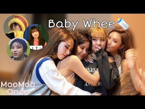 Jung Wheein being everyone's baby