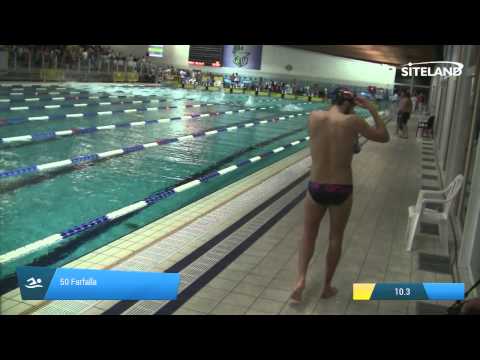 Serie 8 dei 50 Farfalla  Assoluti Maschi Master - Campionati Regionali Master 2015 VENETO e FRIULI