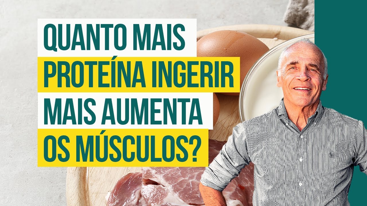 QUANTO MAIS PROTEÍNA INGERIR MAIS AUMENTA OS MÚSCULOS? O QUE A CIÊNCIA DIZ?