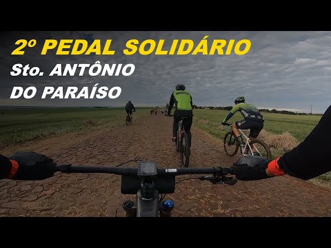 Pedal Solidário em Santo Antônio do Paraíso - PR - 2ª Edição - 2023