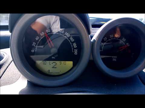 Smart Roadster 0-100 open turbo 7000rev