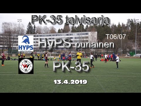 PK-35 talvisarja HyPS punainen vs PK-35 T0708 13.4.2019