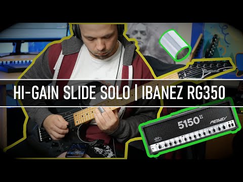 Hi-Gain SLIDE Solo #1 | Contains Light Shredding | Original Solo Over "Deadborn" Track | 30fps Test